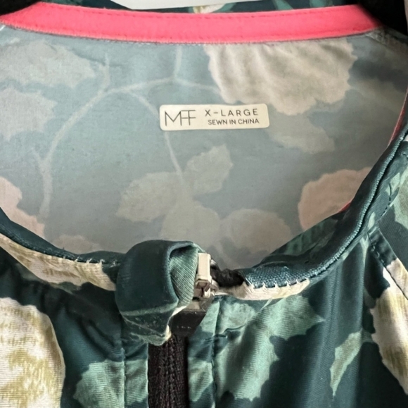 Machines for Freedom Summerweight Long Sleeve Jersey XL Jaded Rose Hemmed to 26” - Picture 3 of 11